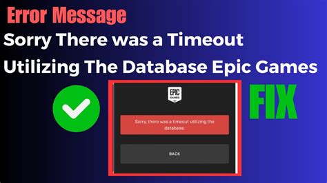 Tips to Fix “Sorry There Was A Timeout Utilizing The Database” In Epic