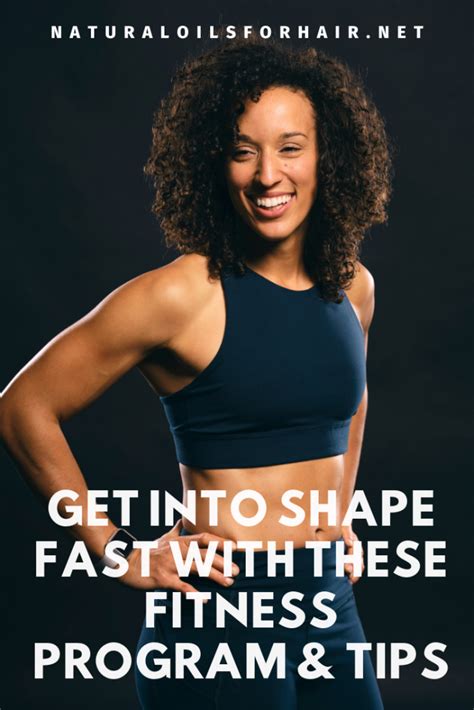 Tips to get in shape fast