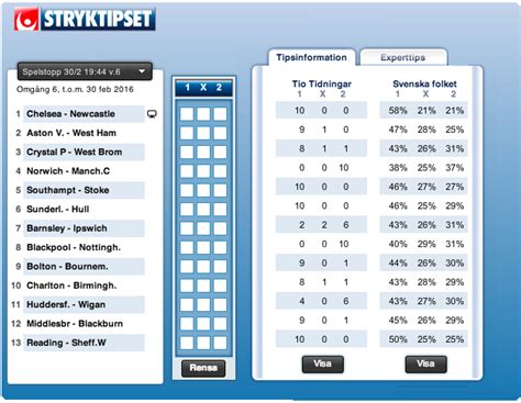 Tips-SM 2020 Stryktipset &raquo; Regler, info & priser: Bettingstugan