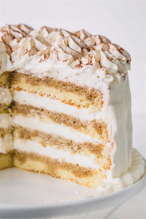 Tiramisu Layer Cake