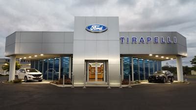 Tirapelli ford. Ron Tirapelli Ford Inc; Sales 224-424-6704; Service 224-407-8401; Parts 224-312-2011; 4355 W Jefferson St Shorewood, IL 60404; Service. Map. Contact. Ron Tirapelli Ford Inc. Call 224-424-6704 Directions. New Search Inventory New Work Truck Inventory Schedule Test Drive Demo Vehicles Find My Car 2023 F-150 … 
