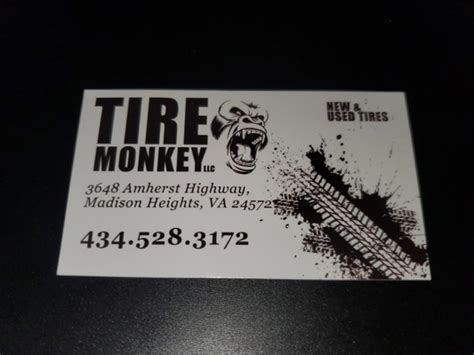 Tire Monkey 2 LLC in Madison Heights, VA 24572 - (434) 528-3172