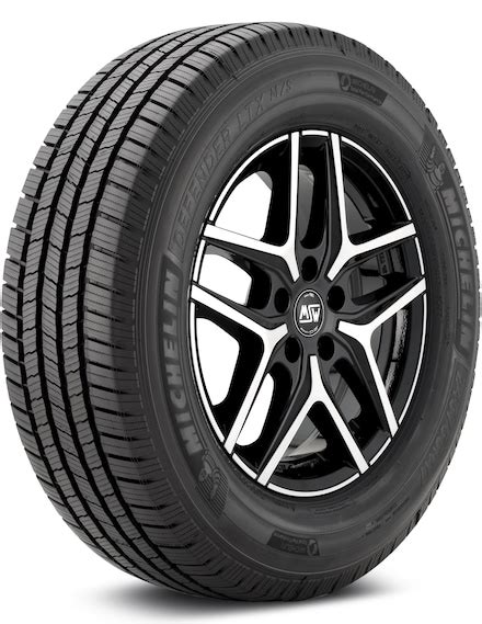 Defender LTX M/S tires feature Michelin Evertread