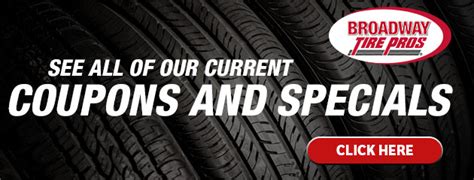 Tires Coupons :: Broadway Tire Pros