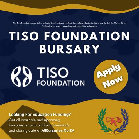 Tiso Foundation Bursary 2024-2024 - Nafacts.com