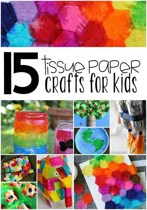 25 Tissue Paper Crafts