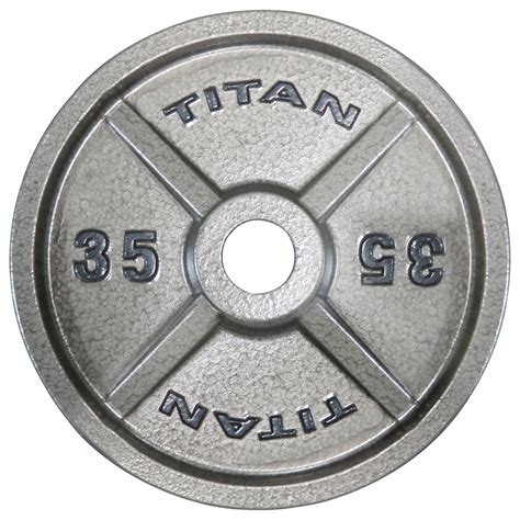 Additionally, we offer a 150 KG full set. Each plate features a 50.6 mm steel-lined center hole, which fits Olympic size barbells and will maintain their shape in between sets. The 5 KG plate is 24 mm thick to increase durability, while the 25 KG plate is 56 mm thick. . 