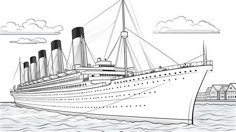 Titanic Coloring Book