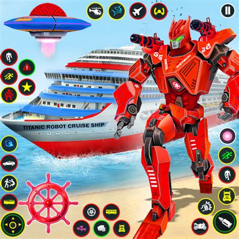 Titanic Robot Transport Games APK Download for Android 