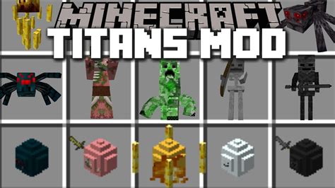 Titans mod minecraft download.  Adds New Titans And Mobs.  Download Th...