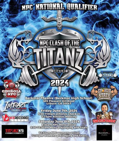 Titanz Clash – 2024 Clash of the Titanz Pro/Am. NPC & IFBB