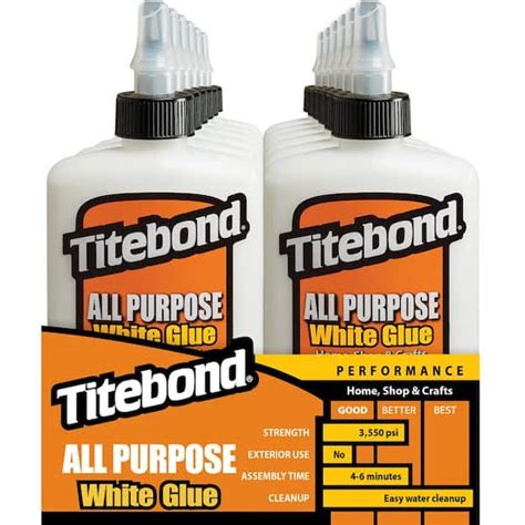 Titebond 5033 All-Purpose White Glue 8 oz - - Amazon.com