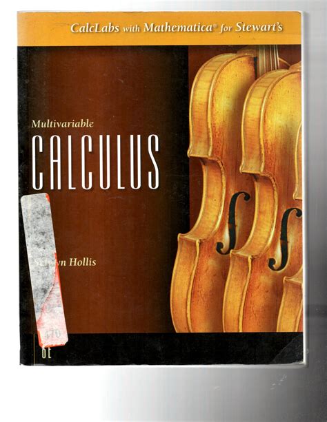 Title Multivariable Calculus 6th Edition