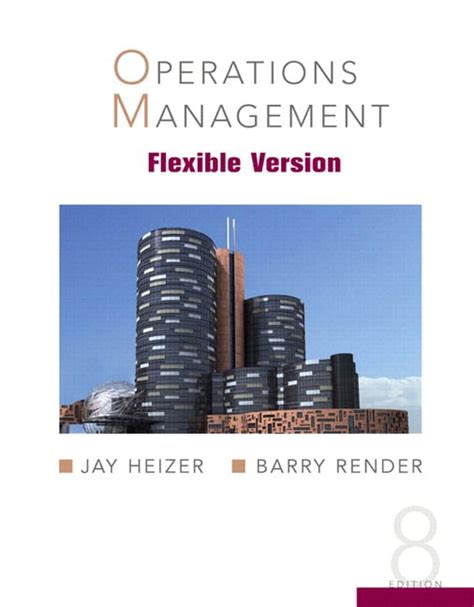Title Operations Management Flexible Version 9th Edition