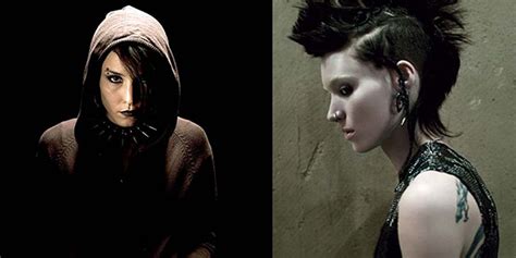 In The Girl Who Played With Fire, Salander further alters her appea