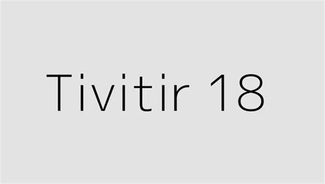 Tivitir rus 18