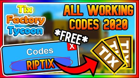 Overview Code Alert events are a type of server event. They spawn random, four-digit codes on the light posts near the back of the train station and the acid pool near the …. Tix factory tycoon codes