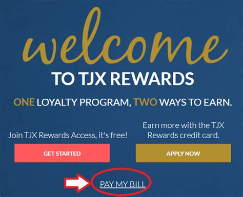 Tjmaxx billpay. Welcome Enroll in Dillard's Card Services to: Pay your Dillard's Card bill online; Update personal information; Switch to paperless statements; Track your rewards 