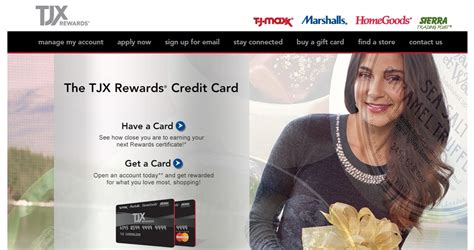 Here's how to login. To login to your TJX Rewards credit card account, go directly to the homepage and enter your end user password and ID in the fields provided. Unless you have a user ID or password, go through the connect to create one. Once you're logged in, you can view your account information and transactions, make payments and more.. 