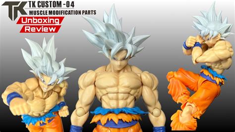 Tk custom goku torso.  Opened to take pics.  New condition.  Shirts are made from This ...