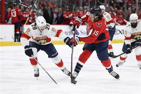 Tkachuk scores late, Panthers beat short-handed Capitals 4-2