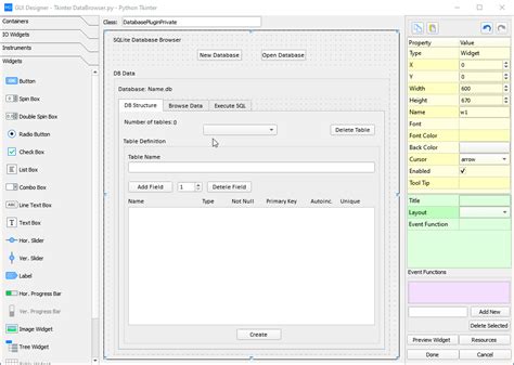 Tkinter designer online free.  It simplifies graphical interface development in Pytho...