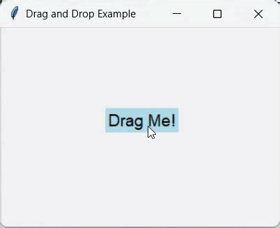 Tkinter drag and drop.  As a developer working on a project for a client, I...