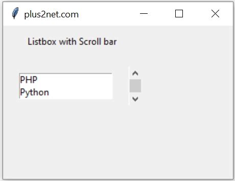 Tkinter listbox scrollbar. Listbox, tkinter.  I am stuck at making a scrollable listbox or c...