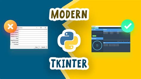 Tkinter material design.  It is the standard Python interface to the Tk...