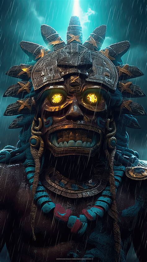 Tlaloc was the god of rain in this mythology - Dan Word