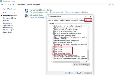 Tls settings windows 10.  Apr 2, 2024 · Verifying TLS Protocols on Wi...