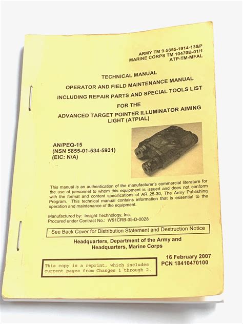 Technical Manual (TM) 9-4910-783-13P Title: STANDARD AUTOMOTIVE TOOL SET (SATS) Login to download, request hard copy, or add this manual to your unit library. Previous TM 9-4910-755-13P... Next TM > 9-4910-785-10 COMPUTER TRUCK WHEEL BALA... Displaying entries 0 - 3 of 3. LIN NSN. 