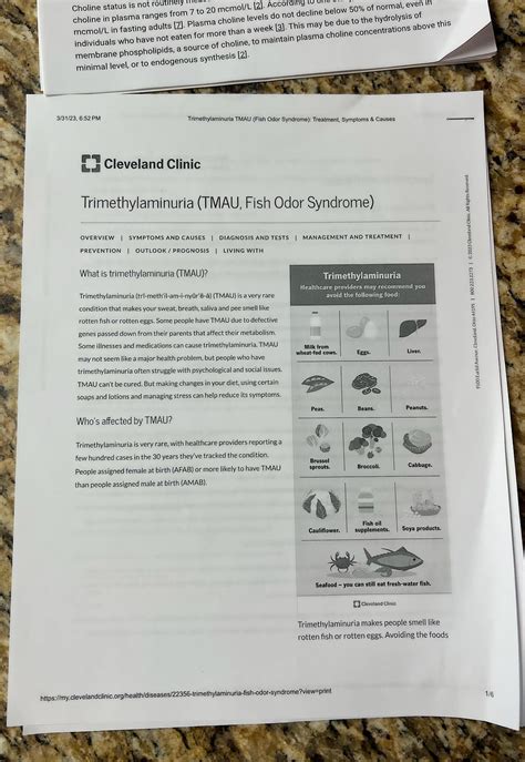 Tmau test kit.  Self-reported odor problems are often dismissed if are ...
