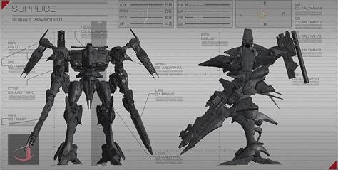 Tmraven S Schematic Request Thread Armored Core Universe