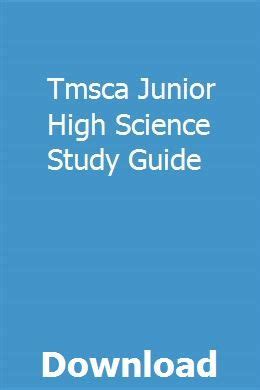 Tmsca junior high science study guide. - Mercury four stroke efi 50 manual.