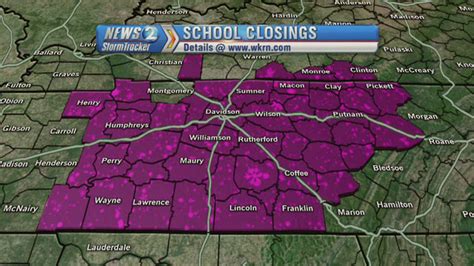 Tn school closings map. NASHVILLE, Tenn. (WSMV) – Multiple children and adults are dead, and an investigation is underway after a school shooting in Nashville Monday morning. Three students and three adults were shot ... 