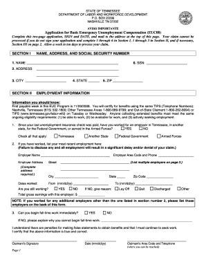 Tn unemployment apply. You may also visit the U.S. Department of Labor's State Unemployment Insurance Benefits website for additional federal program information. 844-224-5818. Tennessee Unemployment Insurance provides unemployment benefits to eligible unemployed workers. Determine your eligibility for this benefit. 