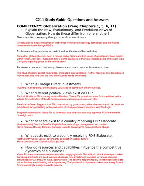 Tns study guide questions and answers. - Remigration in die heimat oder emigration in die fremde?.