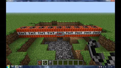 Valheim Genshin Impact Minecraft Pokimane Halo Infinite Call of Duty: ... TNT blast radius? I was wondering if anyone knew the bast radius for TNT? I just mines 25 deep and built a 6x7 room, how far should I dig away from the room before setting one off? ... Tnt clears about a 5x5x5 space. Watch out for flying debris though. Reply More posts .... 