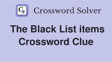To Do List Items Crossword Clue