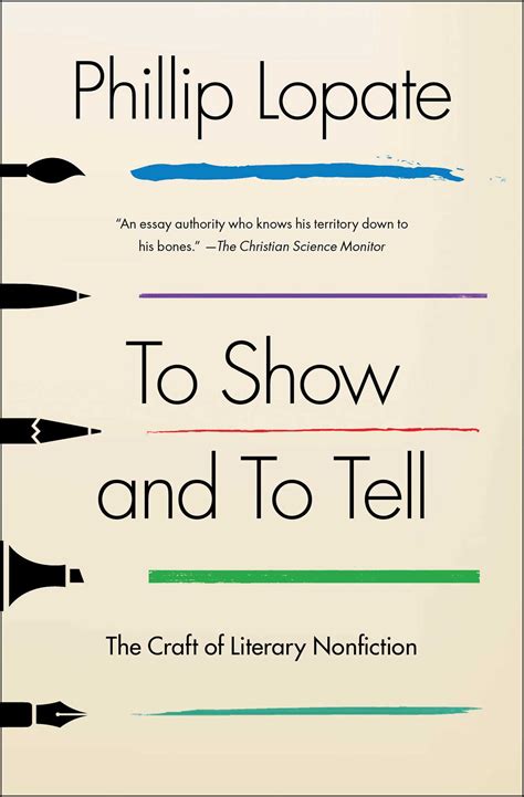 To Show and to Tell by Phillip Lopate - Ebook Scribd