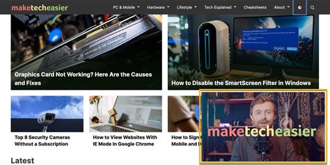 To collapse the PIP window,
