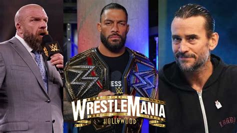 474px x 266px - steraya.online - To dethrone Roman Reigns WrestleMania main event 5  Proposals Triple H could lay down to bring CM Punk back to WWE