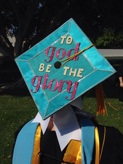To god be the glory graduation cap. Sep 23, 2023 - Explore vinica kelman's board "To God be the Glory" on Pinterest. See more ideas about graduation girl, graduation picture poses, college graduation cap … 