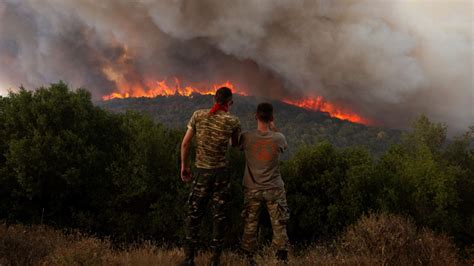 To stop wildfires, residents in some Greek suburbs put their own money toward early warning drones