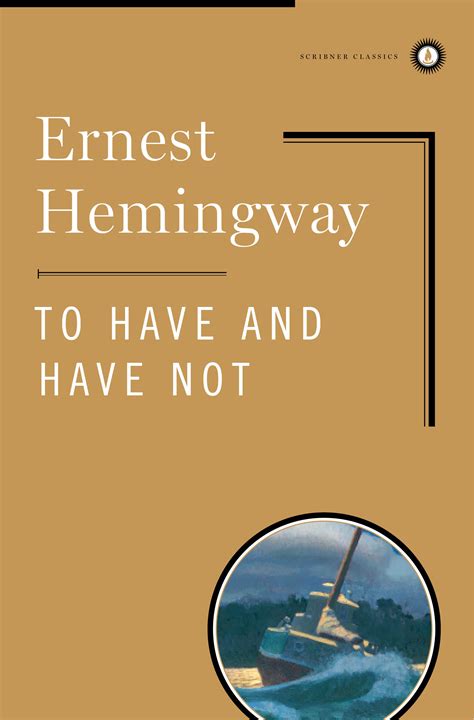 Read To Have And Have Not By Ernest Hemingway