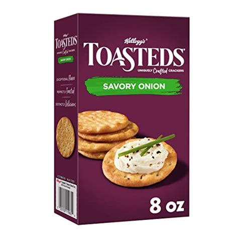 Carbs in Keebler Toasteds Harvest Wheat Lightly Toasted Crackers. Kee