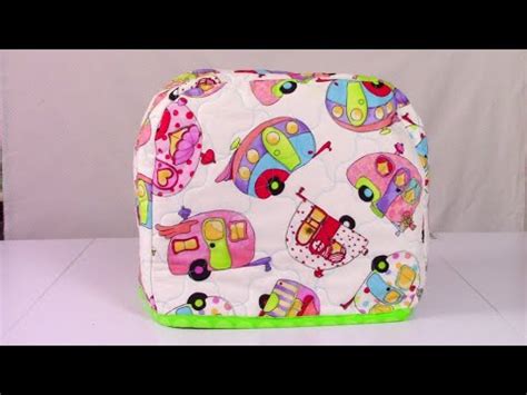 Toaster Cover Quick and Easy Beginners Project - YouTube