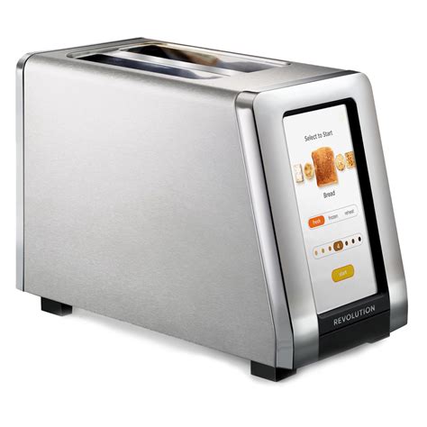 Toaster with screen. Nov 5, 2020 · Revolution Cooking’s R180’s most immediately apparent feature is its large, prominent touchscreen display. The screen replaces your typical hardware controls, including buttons and switches ... 