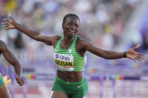 Tobi Amusan, world-record holder in hurdles, is declared eligible to run at worlds